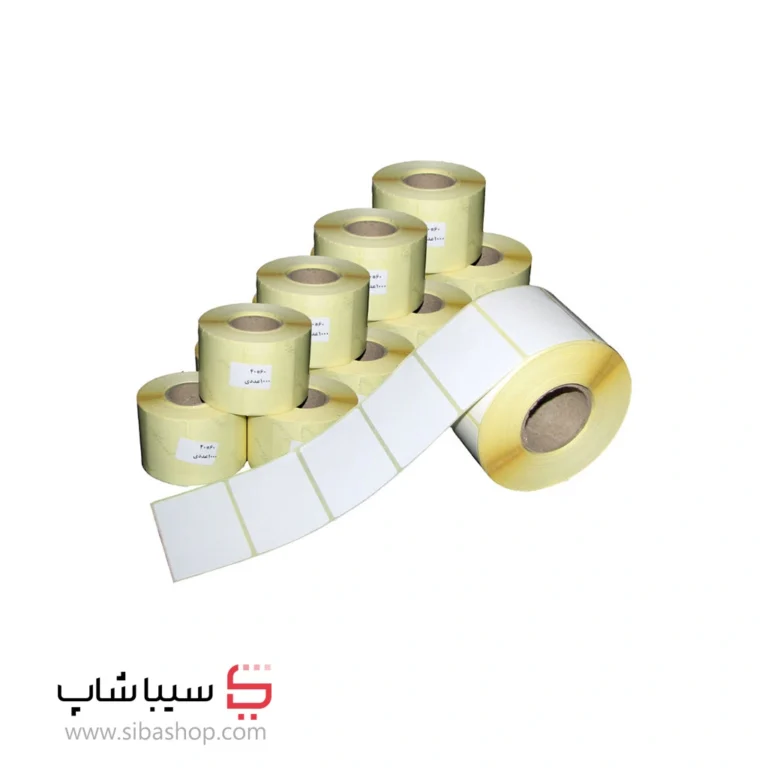 لیبل کاغذی 60*40(1000تایی)