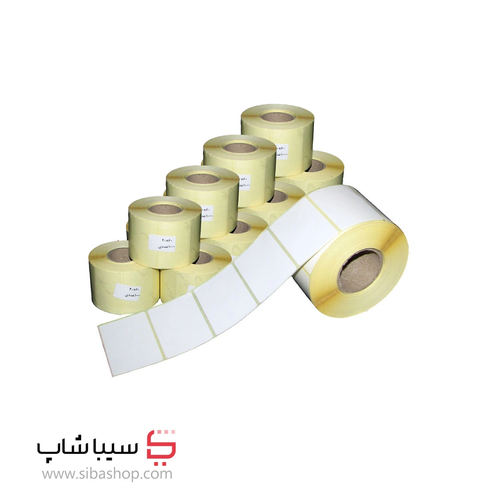 لیبل کاغذی 60*40(1000تایی)